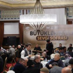 Konya B&uuml;y&uuml;kşehir'den "b&uuml;y&uuml;klerimizle sevgi sofrası" programı