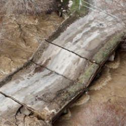 Muğla'da k&ouml;pr&uuml; &ccedil;&ouml;kt&uuml;