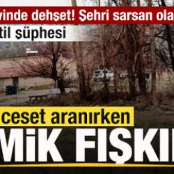 Şehri sarsan olay! &Ccedil;iftlik evinde dehşet! 1 ceset aranırken kemik fışkırdı