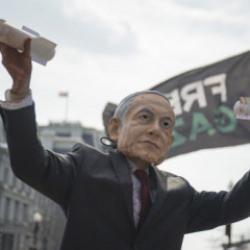 ABD'de Netanyahu'ya karşı eylem: Yahudiler bile 'Bizden değil' diyerek tepki g&ouml;sterdi!