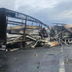 Bulgaristan'da tır kazası: 2 T&uuml;rk şof&ouml;r hayatını kaybetti