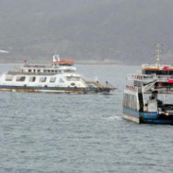 3 ilde deniz ulaşımına fırtına engeli! Feribot seferleri durdu