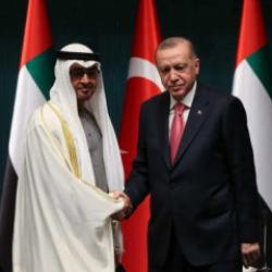 Erdoğan ve Al Nahyan arasında kritik g&ouml;r&uuml;şme!