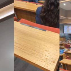 İzmir Belediye binasında sağanak imtihanı: Meclis salonunu bile yağmurdan koruyamadı