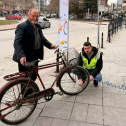 Konya'da kışın pedal &ccedil;eviren &uuml;cretsiz kazanıyor!