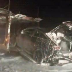 Osmaniye'de ara&ccedil; y&uuml;kl&uuml; tırda yangın: 3 ara&ccedil; kullanılamaz hale geldi