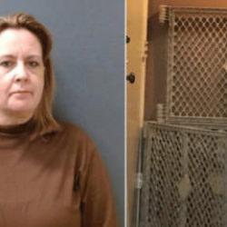 Teksas'ta akılalmaz olay! Evlatlık &ccedil;ocuklarını kafese kapattı