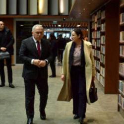 Başkan Turan&rsquo;ın ev sahipliğinde k&uuml;lt&uuml;r diplomasisi buluşması
