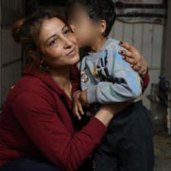 "Param olsun anneme 3 tane d&ouml;ner alırım" diyen 5 yaşındaki Kaan artık mutlu