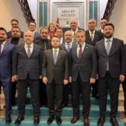 Bakan G&uuml;rlek, Nevşehir heyetini kabul etti