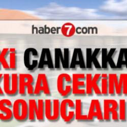 &Ccedil;anakkale TOKİ kura sonu&ccedil;ları: Asil/yedek isim listesi