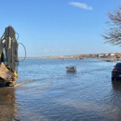 Enez'de deniz taştı!