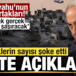 Netanyahu'nun su&ccedil; ortakları! Asker listesi yayınlandı! T&uuml;rklerin sayısı şoke etti
