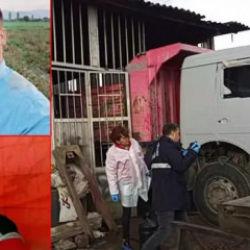 Aydın'da feci &ouml;l&uuml;m! Aracı tamir eden usta ve şof&ouml;r hayatını kaybetti...