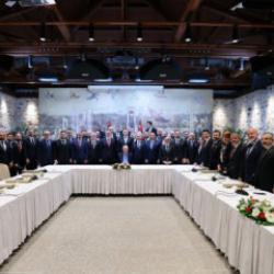 Cumhurbaşkanı Erdoğan ASKON heyetini kabul etti