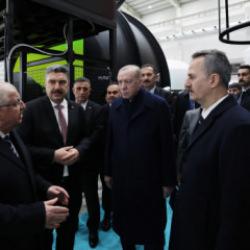 Cumhurbaşkanı Erdoğan, HAVELSAN Teknoloji Kamp&uuml;s&uuml;'nde incelemelerde bulundu