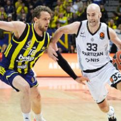 Fenerbah&ccedil;e Beko, Partizan'ı devirdi! Liderliğini s&uuml;rd&uuml;rd&uuml;