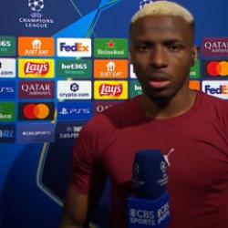 Gecenin kahramanı Osimhen kura tahmininde bulundu...