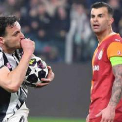 İtalya'da manşetler Juve-G.Saray ma&ccedil;ıyla yandı: 'İmkansız G&ouml;rev'i Osimhen mahvetti