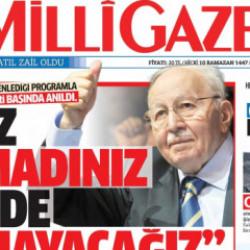 Milli Gazete&rsquo;de 28 Şubat k&ouml;rl&uuml;ğ&uuml;... Yine yok saydılar! Arayan bulamadı