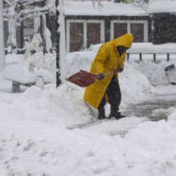 New York'ta kar fırtınası
