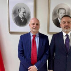 Şam B&uuml;y&uuml;kel&ccedil;isi Nuh Yılmaz BM heyetiyle g&ouml;r&uuml;şt&uuml;