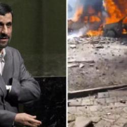 Tahran'da hareketli saatler: Eski Cumhurbaşkanı Ahmedinejad'ın evi bombalandı