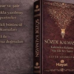 T&uuml;rk edebiyatının yaşayan değeri: Kalemden kelama "S&ouml;zde kalmasın" kitabı yayınlandı