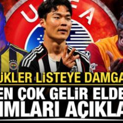 UEFA en &ccedil;ok gelir elde eden takımları a&ccedil;ıkladı! S&uuml;per Lig devleri listeye damga vurdu