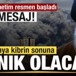 Yeni y&ouml;netim resmen g&ouml;reve başladı! İlk mesaj:  D&uuml;nya kibrin sonuna tanık olacak