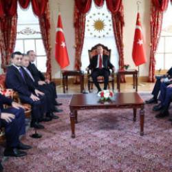 Cumhurbaşkanı Erdoğan, T&uuml;rk Devletleri Teşkilatı heyetini kabul etti