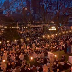 İstanbul'un &uuml;niversitelerinde Ramazan coşkusu: Tek tek gezip o anları paylaştı