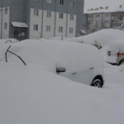 Bitlis'te kar esareti: : 288 k&ouml;y yolu ulaşıma kapandı