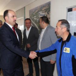 Başkan Altay Merkez İ&ccedil;me Suyu Arıtma Tesisleri'nde incelemelerde bulundu 