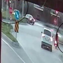 Korkun&ccedil; &ccedil;arpışma: Kırmızı ışıkta ge&ccedil;menin bedeli ağır oldu