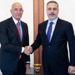 Bakan Fidan, ABD'nin Ankara B&uuml;y&uuml;kel&ccedil;isi Barrack'ı kabul etti