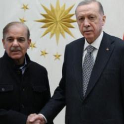 Cumhurbaşkanı Erdoğan, Pakistan Başbakanı Şerif ile g&ouml;r&uuml;şt&uuml;