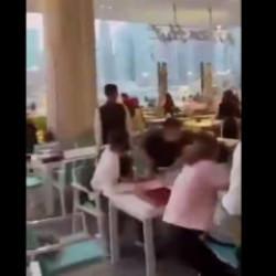 Dubai'de iftar i&ccedil;in patlatılan top ortalığı karıştırdı!