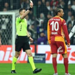 Galatasaray'dan Beşiktaş'a karşı ilgin&ccedil; kırmızı kart istatistiği!