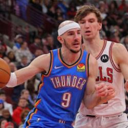 NBA'de Thunder, deplasmanda Bulls&rsquo;u 116-108 yendi