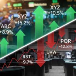 Borsada son bir yılın en sert d&uuml;ş&uuml;ş&uuml;: En &ccedil;ok değerlenen ve d&uuml;şen hisseler...