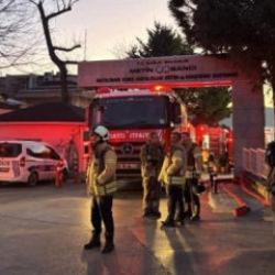 Sarıyer'de Baltalimanı Kemik Hastanesi&rsquo;nde &ccedil;ıkan yangın s&ouml;nd&uuml;r&uuml;ld&uuml;