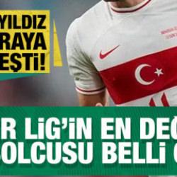 S&uuml;per Lig'in en değerli futbolcusu belli oldu! Milli yıldız 3. sıraya yerleşti