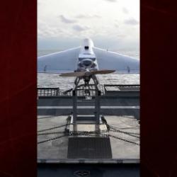 ABD savaş gemisinden 'İran kopyası' kamikaze İHA fırlatıldı