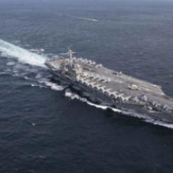 ABD&rsquo;nin meşhur savaş gemisi: USS Abraham Lincoln! İran vurduk dedi haber kesildi