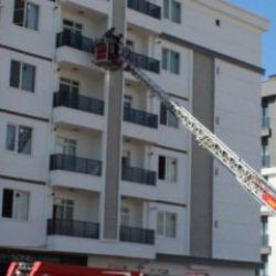 Aksaray'da korkutan yangın: 10 kişi hastanelik oldu