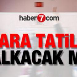 Ara tatil kalkacak mı? Bakan Tekin net konuştu