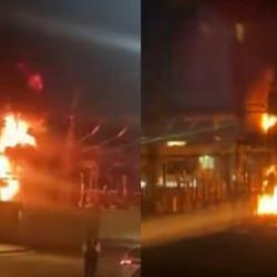 Bağdat'ta İHA saldırısı: Havalimanında yangın alarmı