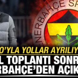Tedesco'yla yollar ayrılıyor mu? Acil toplantı sonrası Fenerbah&ccedil;e'den a&ccedil;ıklama