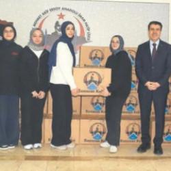 İmam Hatip &ouml;ğrencilerinden Ramazan seferberliği